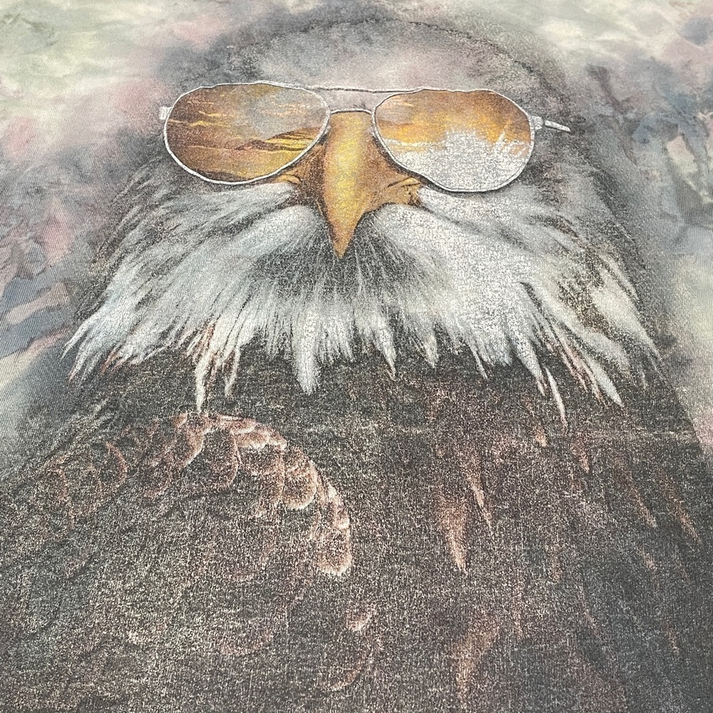 Chemistry Tie-Dye Eagle Graphic Tee - Picture 4 of 6